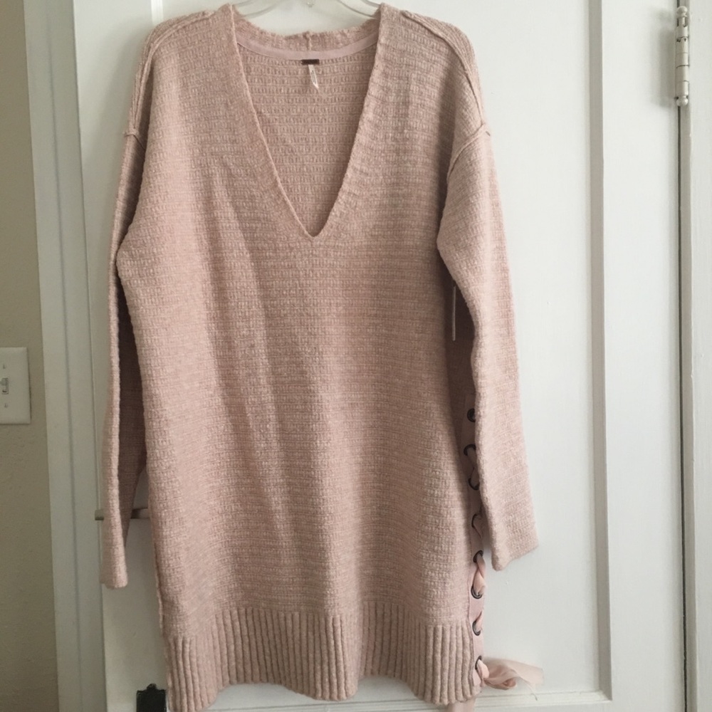 Free People V-Neck Sweater